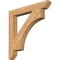 Ekena Millwork Westlake Slat Smooth Bracket, Western Red Cedar, 3 1/2"W x 28"D x 28"H BKT04X28X28WTL06SWR - alternate 1